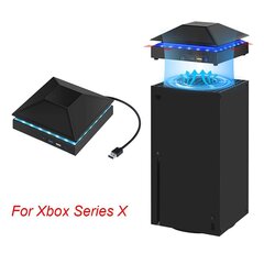 Mängukonsooli väline jahutusventilaator Xbox Series X Host Colorful Lights jahutusradiaatori jahutusventilaator Xbox Series S mängutarvikute jaoks hind ja info | Mängukonsoolide lisatarvikud | kaup24.ee