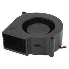 75 mm X 30 mm 2 pin DC 12 V harjadeta ventilaator PC arvuti jahutusventilaator цена и информация | Аксессуары для компьютерных игр | kaup24.ee