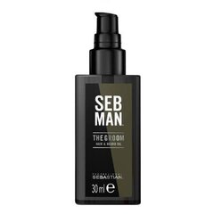 Масло для волос и бороды для мужчин Sebastian Professional SEB MAN The Groom Hair & Beard 30 мл цена и информация | Косметика и средства для бритья | kaup24.ee