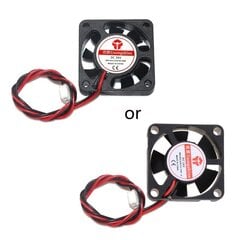 4x1cm ventilaator Ender 3 CR-10 jahutusventilaatorile 40mm alalisvoolu 5V/12V/24V jahuti õlikaru jaoks hind ja info | Mängukonsoolide lisatarvikud | kaup24.ee