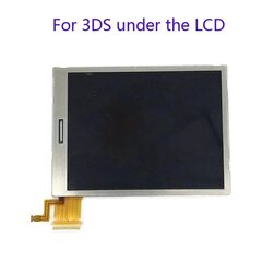 Originaalne ülemine ülemine alumine LCD-ekraan, asendus Nintend 3DS LCD-ekraanile 3DS-mängukonsooli LCD-ekraanile цена и информация | Аксессуары для компьютерных игр | kaup24.ee