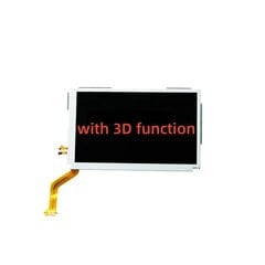 Asendusülemine ülemine 3D-funktsiooniga LCD-ekraan Nintendo UUE 3DS XL LL alumine alumine kuvapaneel цена и информация | Аксессуары для компьютерных игр | kaup24.ee