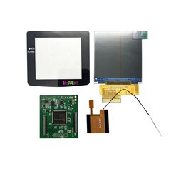 Uued 2,6-tollised IPS LCD-ekraanide komplektid GBC-ekraanile koos piksli 4-punktist kuni 1-punktilise piksliga LCD-ekraaniga Nintendo Gameboy Color jaoks цена и информация | Аксессуары для компьютерных игр | kaup24.ee