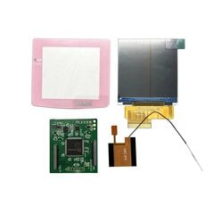 Uued 2,6-tollised IPS LCD-ekraanide komplektid GBC-ekraanile koos piksli 4-punktist kuni 1-punktilise piksliga LCD-ekraaniga Nintendo Gameboy Color jaoks цена и информация | Аксессуары для компьютерных игр | kaup24.ee