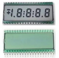 40PIN TN positiivne 4-1/2-kohaline LCD-paneel Staatiline draiv ilma taustvalgustuseta 3V 5V цена и информация | Аксессуары для компьютерных игр | kaup24.ee