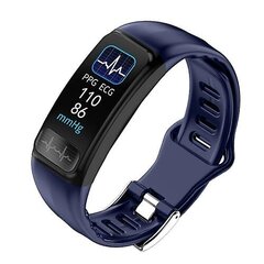 P12 0,96-tolline Tft värviline ekraan Smart Watch Ip67 veekindel, toetab kõne meeldetuletust / südame löögisageduse jälgimist / vererõhu jälgimist / EKG jälgimist цена и информация | Часы | kaup24.ee