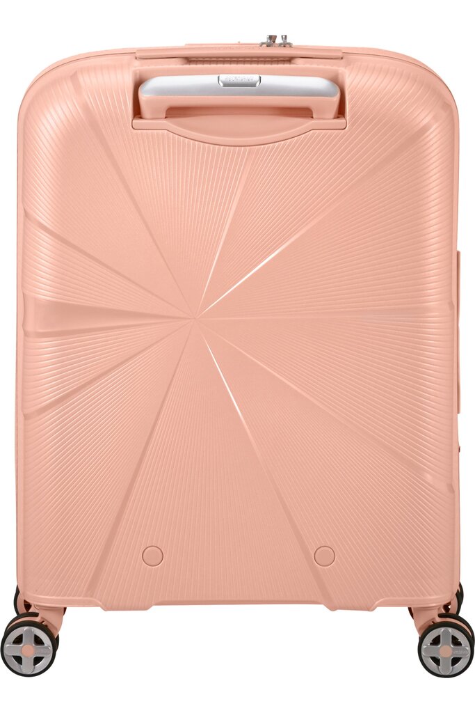 Väike kohver American Tourister Starvibe Spinner S, 55cm, Metallic Peach hind ja info | Kohvrid, reisikotid | kaup24.ee