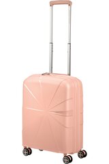 Чемодан для ручной клади American Tourister Starvibe Spinner Metallic Peach, 55 см цена и информация | Чемоданы, дорожные сумки | kaup24.ee