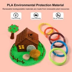 3D pliiatsi PLA filamentfilament, 20 värvi цена и информация | Школьные рюкзаки, спортивные сумки | kaup24.ee