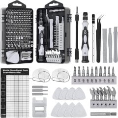 138 in 1 Mini magnetiline täppismehaaniline kruvikeeraja komplekt hind ja info | Dušialused | kaup24.ee