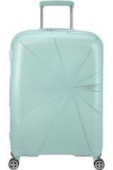 American Tourister средний чемодан  Starvibe Metalic Surf Blue M 67 см, цена и информация | Чемоданы, дорожные сумки | kaup24.ee