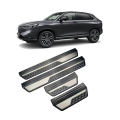 Honda Vezel HRV HR-V HRV 2021 2022 AUTO TRAW PATE PLAADIGARANIIDI jaoks, STAYIDABLE STAYIDABLE TERASEST KICK KICK SCUFF ATOCOLLANT AUTODE STYLING hind ja info | Lisaseadmed | kaup24.ee