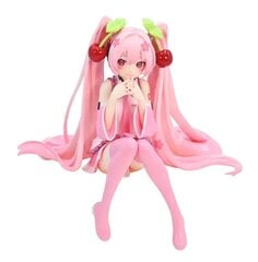 11cm Miku Anime figuur Roosa Cherry kleit PVC mudel tegevusmänguasju hind ja info | Mudelautode kollektsioneerimine | kaup24.ee