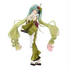 20 cm Matcha Miku Hatsune Anime figuuriga PVC mudelmänguasjad hind ja info | Mudelautode kollektsioneerimine | kaup24.ee