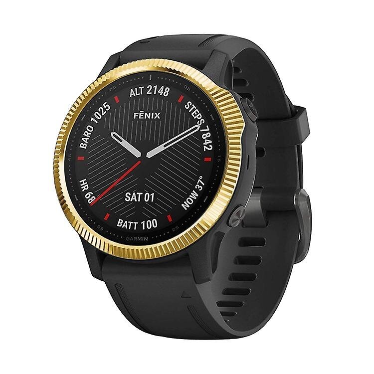 Garmin Fenix 6s/6s Pro/6s Sapphire nutikella terasest kaanega rõngas, versioon B hind ja info | Kellad | kaup24.ee