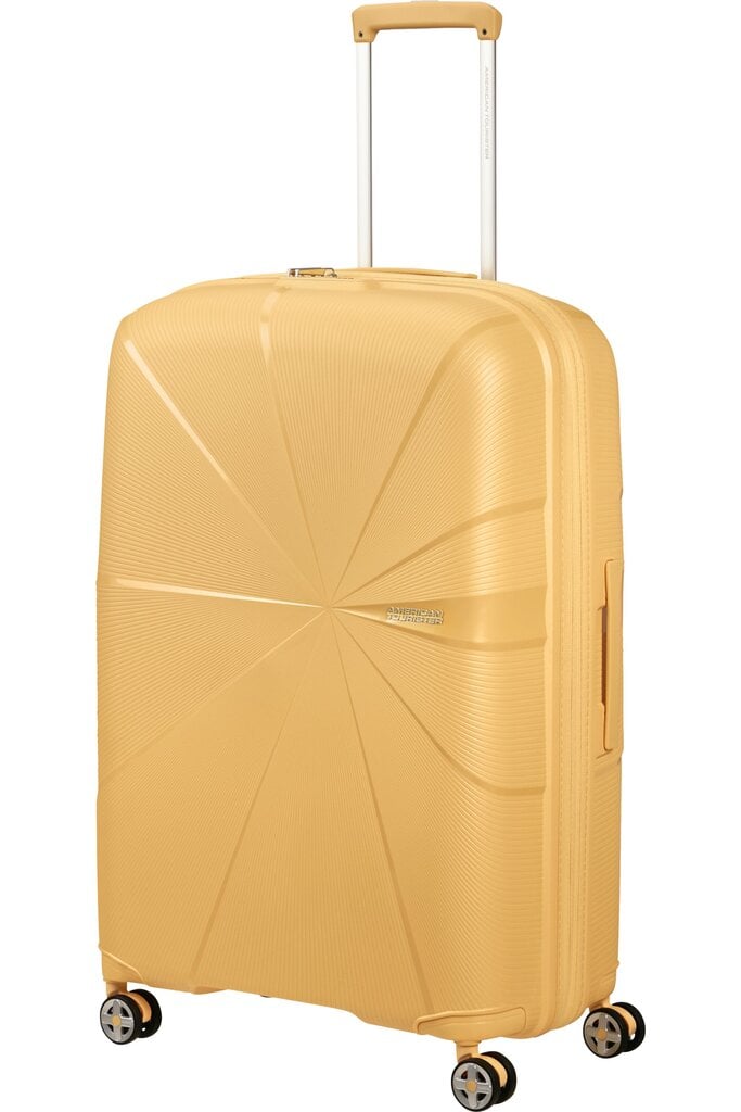 Suur kohver American Tourister Starvibe Metallic Banana, L, kollane hind ja info | Kohvrid, reisikotid | kaup24.ee