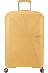 American Tourister большой чемодан  Starvibe Metallic Banana L, 77cm цена и информация | Чемоданы, дорожные сумки | kaup24.ee