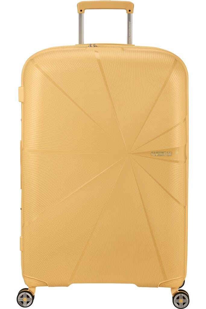 Suur kohver American Tourister Starvibe Metallic Banana, L, kollane hind ja info | Kohvrid, reisikotid | kaup24.ee