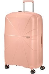 American Tourister большой чемодан  Starvibe Metallic Peach L, 77cm цена и информация | Чемоданы, дорожные сумки | kaup24.ee