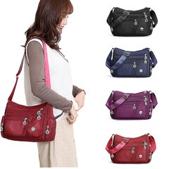 Naiste õlakott Multi Pocket Crossbody Bag Õlakottid Veekindel Messenger Bag цена и информация | Женские сумки | kaup24.ee