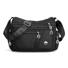 Naiste õlakott Multi Pocket Crossbody Bag Õlakottid Veekindel Messenger Bag цена и информация | Женские сумки | kaup24.ee