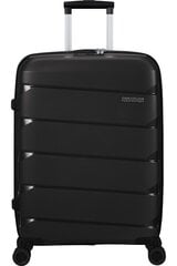 American Tourister средний чемодан Air Move Spinner 66/24, черный цена и информация | Чемоданы, дорожные сумки | kaup24.ee