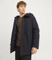 Jack & Jones meeste parka 200g 12258403*01, must 5715603177855 цена и информация | Meeste pintsakud | kaup24.ee