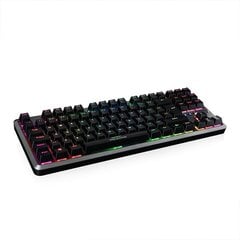 Проводная клавиатура Modecom Volcano Lanparty 2 RGB с подсветкой кнопок Gateron Blue, черная цена и информация | Клавиатуры | kaup24.ee