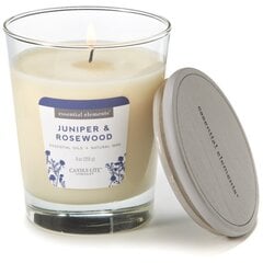 Lõhnaküünal kaanega Candle-Lite Juniper & Rosewood, 255 g hind ja info | Küünlad, küünlajalad | kaup24.ee