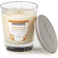 Candle-Lite ароматическая свеча с крышечкой Oudwood & Cardamom, 255 г. цена и информация | Подсвечники, свечи | kaup24.ee