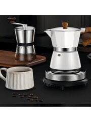 150/300 ml Moka Pot alumiiniumist espresso kohvimasin Klassikaline Itaalia alumiiniumist Moka veekeetja puidust käepidemega hind ja info | Intiimhügieeni tooted | kaup24.ee