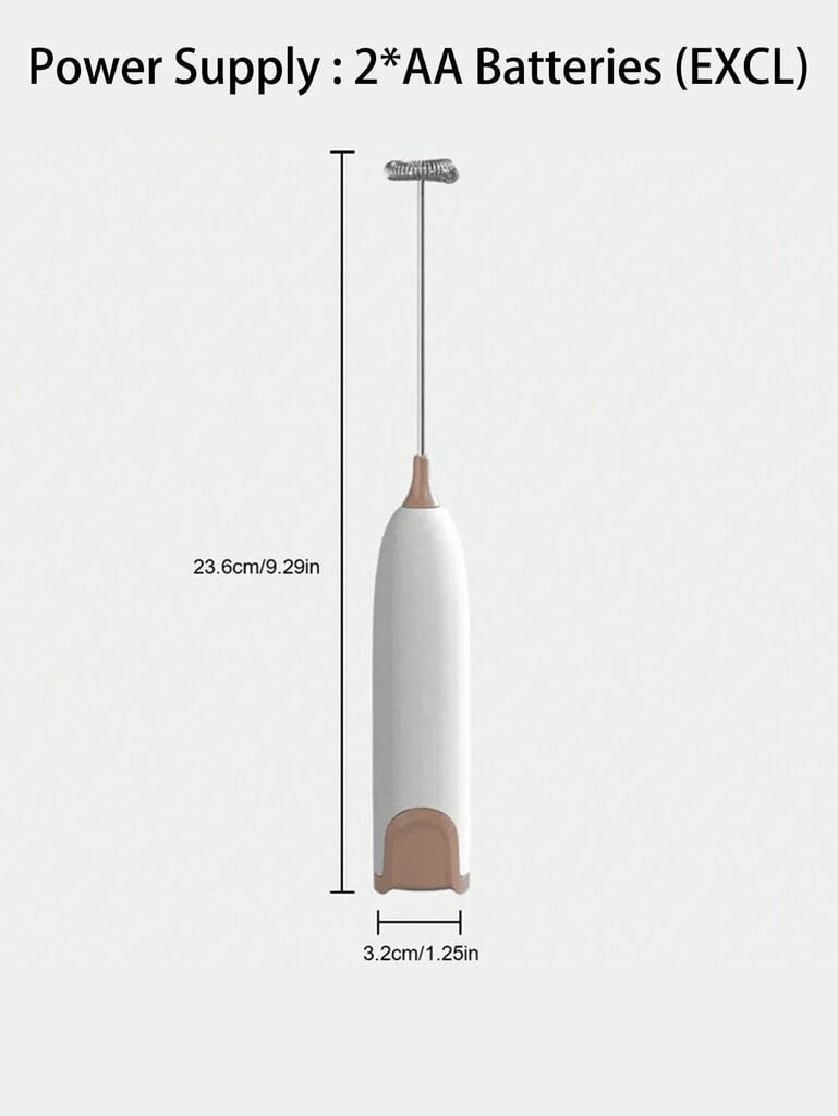 Elektriline piimavahustaja köögijoogi vahustaja vispli mikser segaja kohvi cappuccino koore vispel vahutav segu vispli munavahustaja hind ja info | Mikserid | kaup24.ee