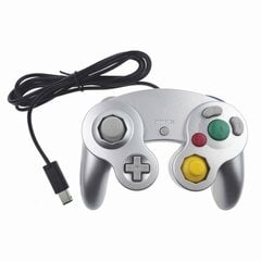 Juhtmega mängupult NGC GC mängu jaoks Gamecube'i kontrolleri jaoks Wii jaoks &Wiiu jaoks Gamecube joysticki joypadi mängutarvikute jaoks hind ja info | Regulaatorid | kaup24.ee