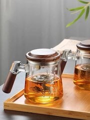 High teeeraldus teetass paksendatud Pyrex klaasist kontori teetseremoonia tass filtreeritud lille teetass 1 pakk цена и информация | Средства для интимной гигиены | kaup24.ee