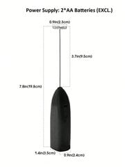 1 tk elektriline piimavahustaja, mis töötab 2 tk Aa patareidega, majapidamises kasutatav mini käeshoitav elektriline munavahustaja köögi jaoks (patareid ei kuulu komplekti) цена и информация | Миксеры | kaup24.ee