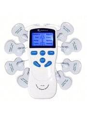 Füüsiline TENS Massager Digital Tens Emsi lihasstimulaator, 8 režiimi, 15 taseme intensiivsusega kehamassaaži masin HD-ekraaniga 5 tk kaela emakakaela M цена и информация | Средства для интимной гигиены | kaup24.ee