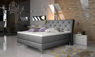 Кровать NORE Adel, 160x200 см, серая цена и информация | Кровати | kaup24.ee