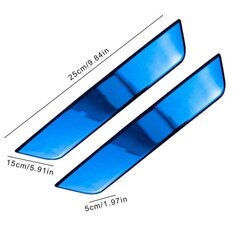 Auto kaitseliistud paigutuste jaoks, roostevaba teras, ees, taga, uks, tere tulemast, pedaal, filmid, kleebis, kriimustusvastane, mudel y, mudel 3, 2 tuba hind ja info | Lisaseadmed | kaup24.ee