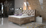 Кровать NORE Adel, 160х200 см, светло-коричневая