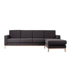 3 Seater Corner Right Sofa SCANDIC , Carbon (et95), Natural hind ja info | Diivanid ja diivanvoodid | kaup24.ee