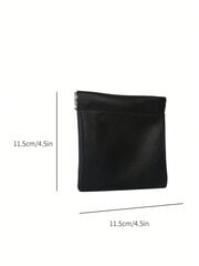 Mini Black Coin Purse huulepulga hoiukott hind ja info | Naiste käekotid | kaup24.ee