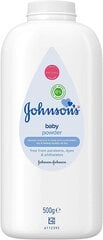 Talgipulber lastele Johnson's Baby Pure&Gentle 500 g hind ja info | Laste ja ema kosmeetika | kaup24.ee