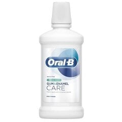 Suuloputusvesi ORAL-B Wash Gum & Enamel 500 ml цена и информация | Для ухода за зубами | kaup24.ee