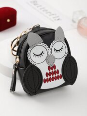 Owl Decor Mündikott Armas tõmblukk PU Kerge Mood Raha Kingitus Aksessuaarid Dekoratsioon Valgekraed Meestele Naisele BLACK FRIDAY Kingitus цена и информация | Женские сумки | kaup24.ee