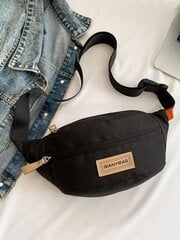 Moekas sportlik õlakott / vöökott Fanny Pack rinnakott Crossbody kott Sling Sling kott reisimiseks Puhkuse Essentials Kerge vargusvastane goi hind ja info | Naiste käekotid | kaup24.ee