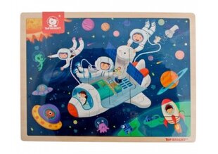 Puidust pusle Top Bright Kosmos, 48-osaline цена и информация | Игрушки для малышей | kaup24.ee