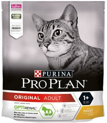 Kuivtoit kassidele Pro Plan Original Adult Cat Chicken 400g hind ja info | Kuivtoit kassidele | kaup24.ee