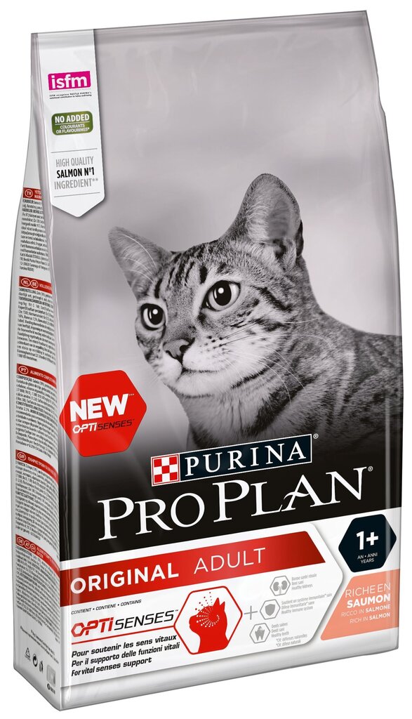 Kuivtoit kassidele Pro Plan Original Adult Cat Salmon 1.5kg цена и информация | Kuivtoit kassidele | kaup24.ee