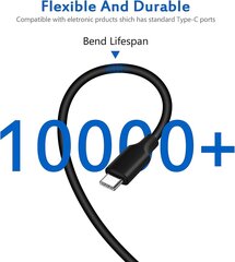 Зарадная прылада для партатыўнага кампутара Hp, адаптар 65w 45w USB C Fast цена и информация | Зарядные устройства для элементов питания | kaup24.ee