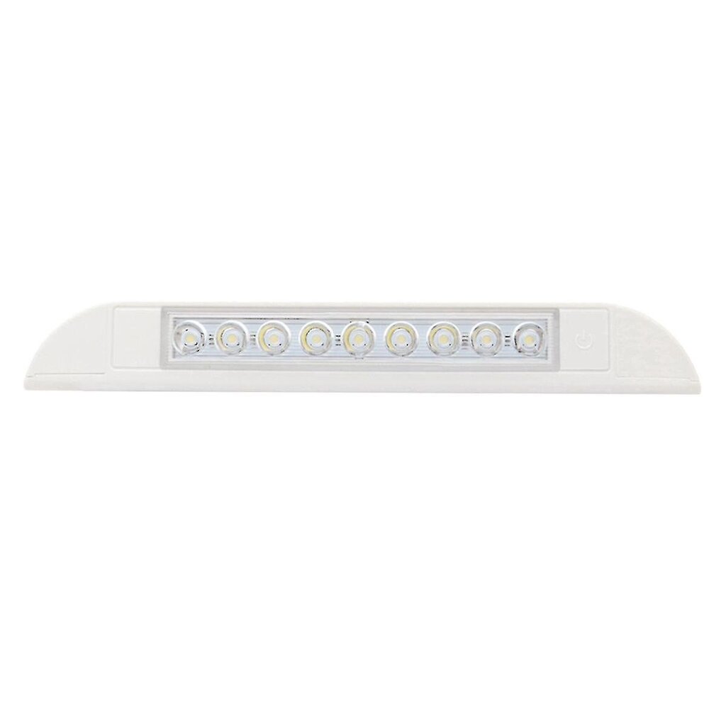 9 LED markiisivalgusti 12v 24v veekindel 256mm välimine matkaauto ribalamp valge hind ja info | LED ribad | kaup24.ee